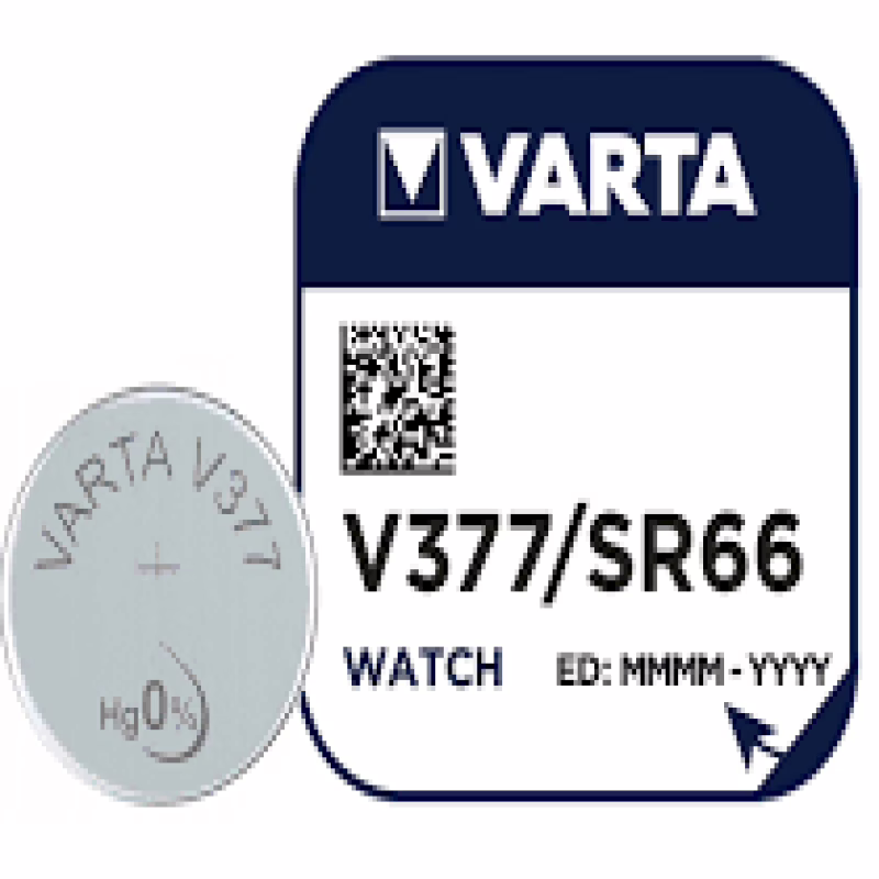 Батарейка Varta V377 (SR626SW, D377, SR66, RW329) 1.55V