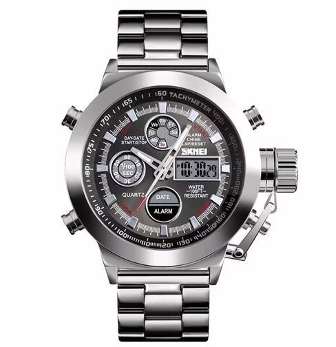 Годинники наручні SKMEI 1515SI, SILVER, 9761