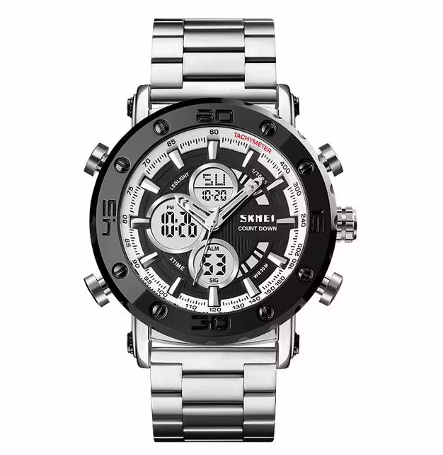 Часы наручные SKMEI 1636SIWT, SILVER-SILVER, 10246