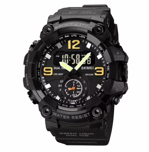 Часы наручные SKMEI 1965BK, BLACK, 9777