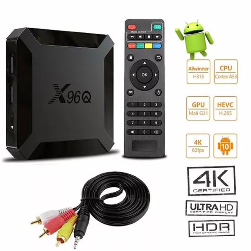 Смарт ТВ-приставка X96Q 2/16 ГБ Amlogic H313 Android 11