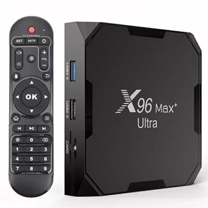 Смарт ТВ-приставка X96 Max Ultra 4/32 ГБ S905X4 Android 11