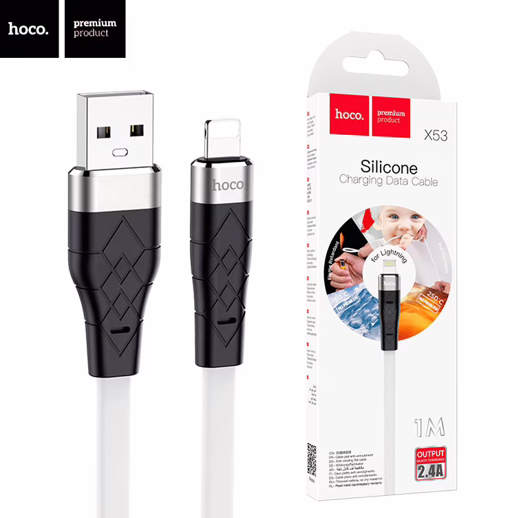 Кабель HOCO X53, USB – Lightning