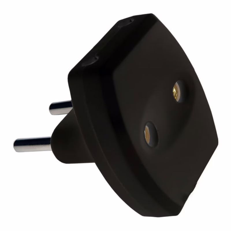 Тройник электрический Neomax, черный (NX1119)