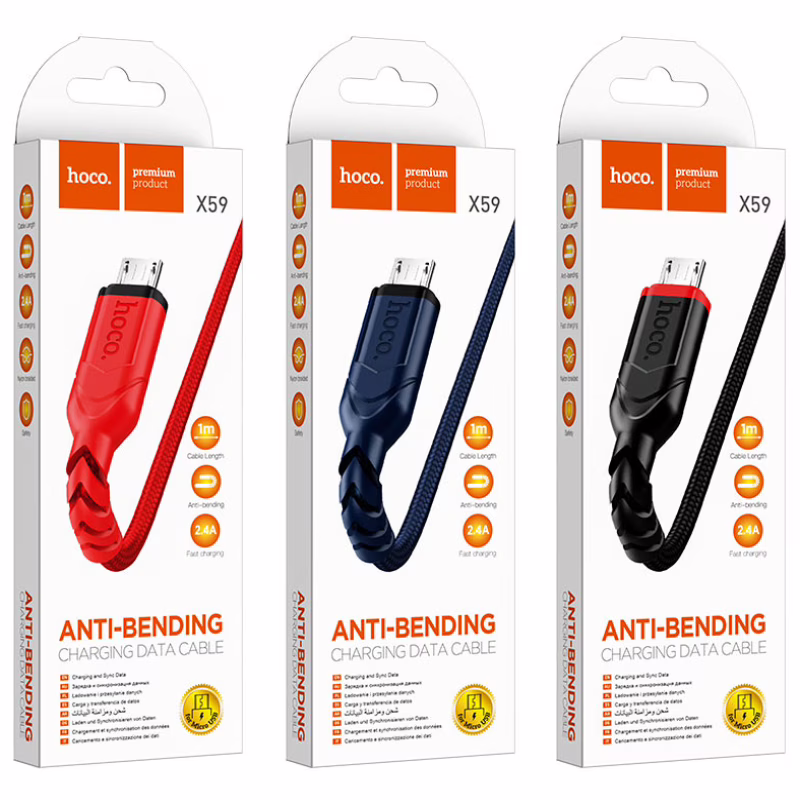 Кабель HOCO X59, USB – Micro-USB