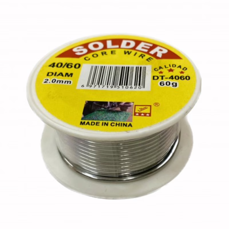 Припій Олово для паяння SOLDER 2 мм, 60 г.