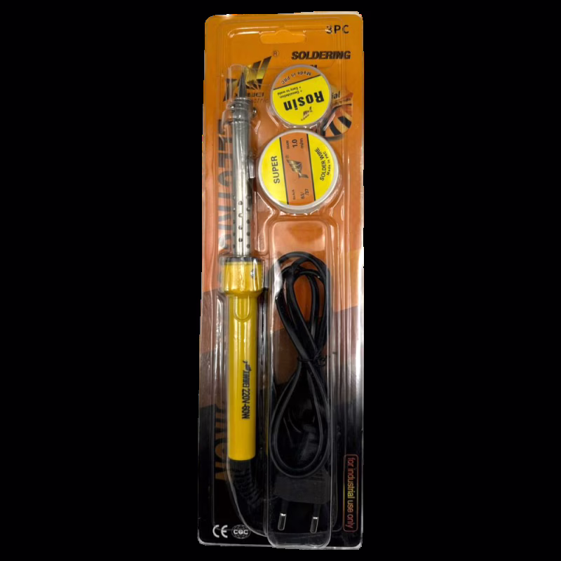 Паяльник Soldering iron 60W c тоником жалом, с припоем и канифолем