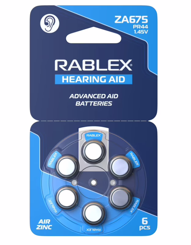 Батарейка Rablex ZA675 1.45V