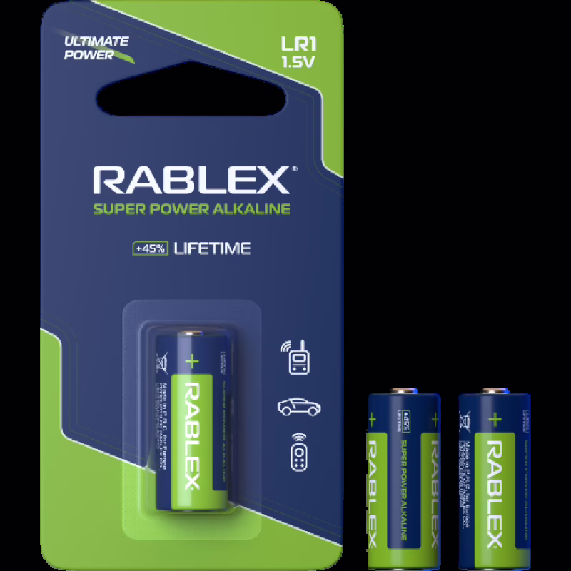 Батарейка Rablex LR1 1.5V Alkaline